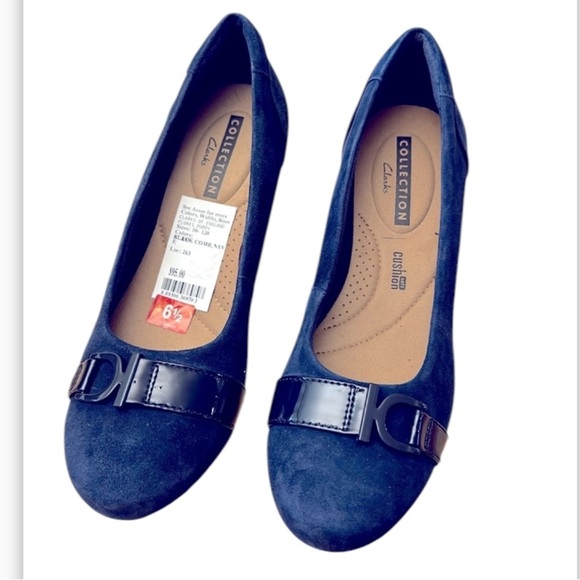 CLARKS ⭐️ Collection suede wedge - Picture 1 of 7